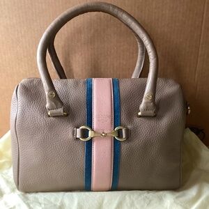 JW Hulme Leather Satchel